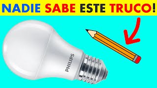 Como reparar focos LED con simple TRUCO!