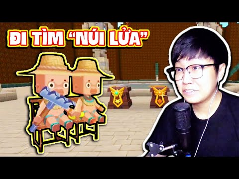 ĐI TÌM "NÚI LỬA" - TRỒNG CÂY "ĐẬU THẦN" - Mini World Sinh Tồn | Tập 34 | Sheep