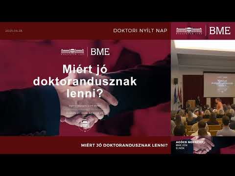 Miért jó doktorandusznak lenni?