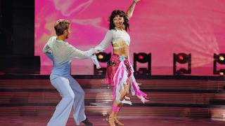Laki Karlsson dansar Samba med Axel Jehrlander i Let's Dance 2026 | TV4