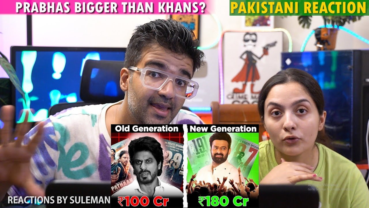 Pakistani Couple Reacts To Is Prabhas STARDOM Really Bigger Than Khans Now | Salman | SRK | Aamir