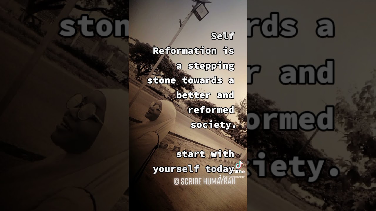 Self Reformation 
