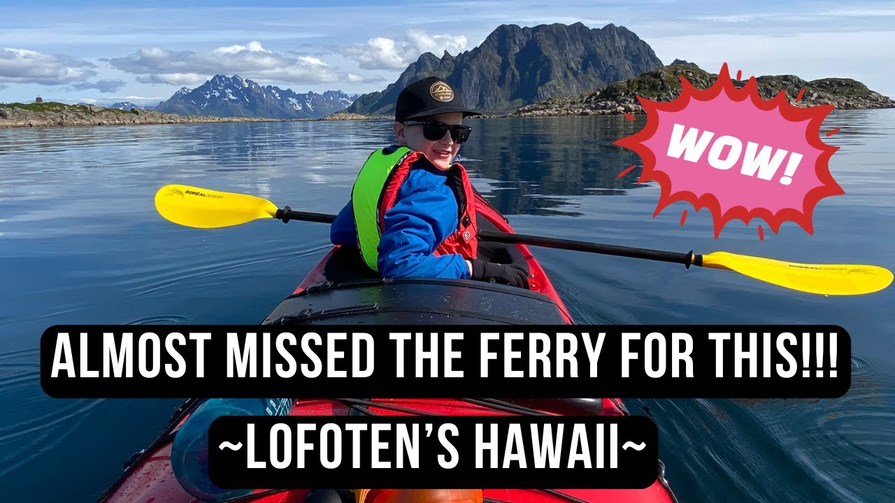 ОБЯЗАТЕЛЬНОЕ Путешествие по Лофотенским островам, Норвегия: Скрова на морском каяке и поход + рыб...