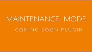 Maintenance Mode - Osclass Coming Soon Plugin