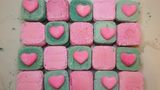 Pink and green dusty reforms + bonus  | Oddly satisfying | ASMR |Sleep aid| Relax| Anxiety relief