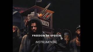 J. Cole - Freedom of Speech (Instrumental)