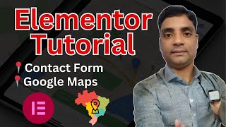 How to Create a Responsive Contact Form & Google Maps with Elementor