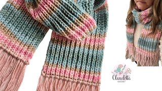 How to Knit a Scarf for Beginners by Claudetta Crochet 35,728 views 4 months ago 18 minutes
