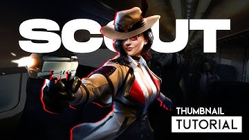 Quickly Make Gaming Thumbnails Like Scout in Android & iOS | Pixel Lab + Lightroom Only