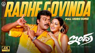 Radhe Govinda 4K Video Song | Indra | Chiranjeevi | Sonali Bendre | Mani Sharma | Vyjayanthi Music