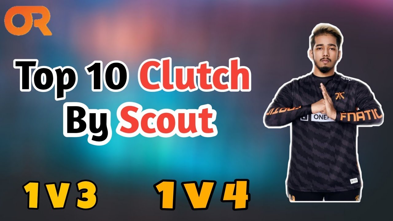 Top 10 Clutch By Scout 🥰🥰|| Pubg Mobile Best Clutch By Scout || 1v3, 1v4 Clutch By Scout