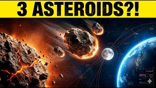 MASSIVE Asteroid Alert: 3 Asteroids Are Passing Closer Than the Moon