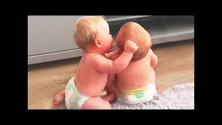 Best Videos Of Funny Twin Babies Compilation   Twins Baby Video #100