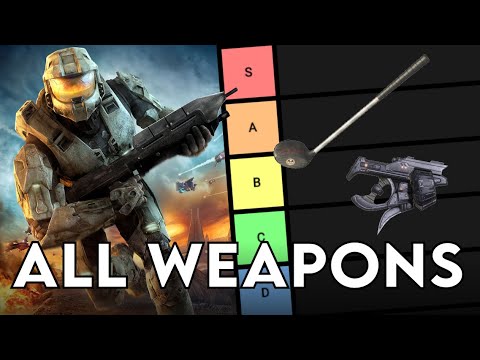 Ranking Every Halo 3 Weapon in a Tier List