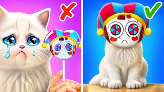 My Cat Rescue Digital Circus *Best Pets Gadgets And DIY Hamster House*