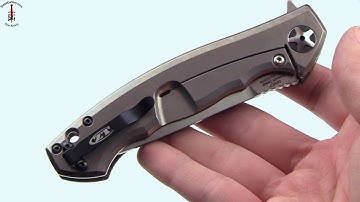 ZT 0452 Hand Display with Deploy and S35VN steel by Zero Tolerance Knives