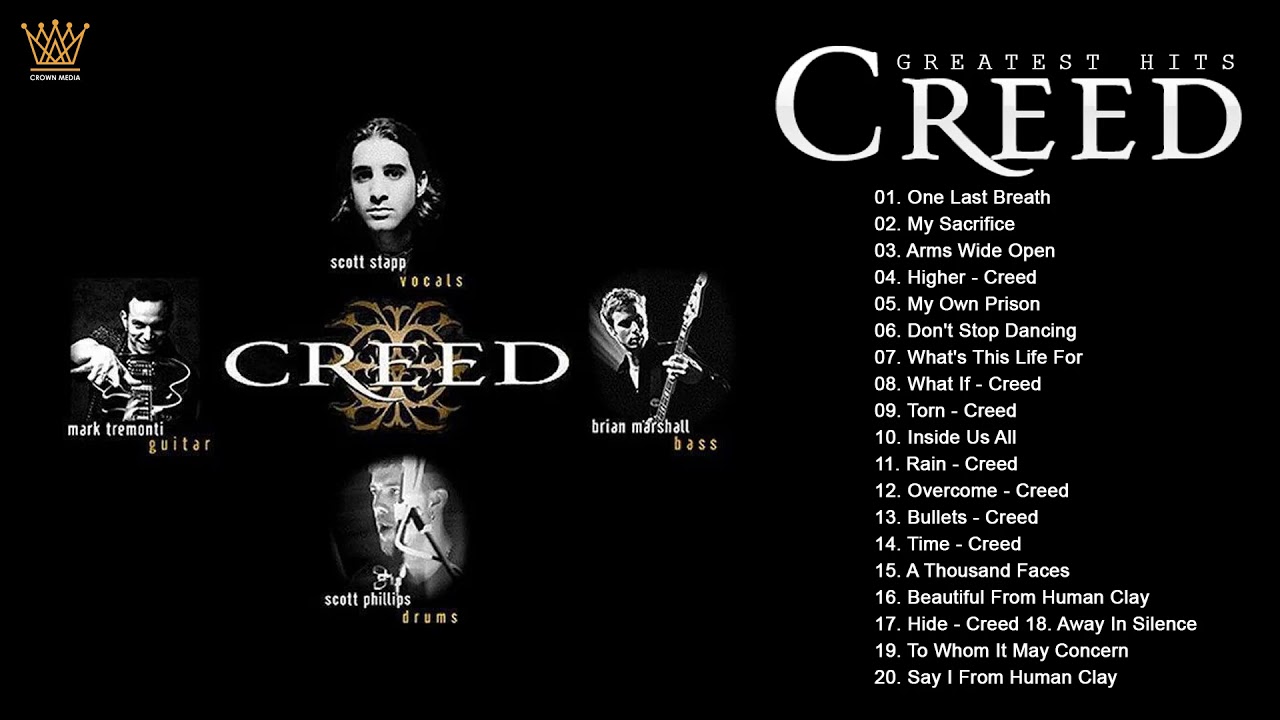 Creed soundtrack. Creed - Greatest Hits. Creed of the SKULLHOUND. CD Creed: Greatest Hits. Creed "Greatest Hits, Vinyl".