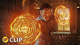 Dr. Strange vs Kaecilius \u0026 Zealots - First Fight Scene | Doctor Strange (2016) IMAX Movie Clip HD 4K