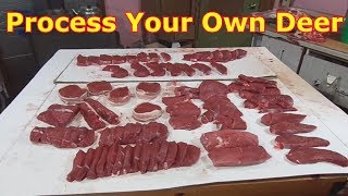 Processing A Deer At Home  You Can Do This!