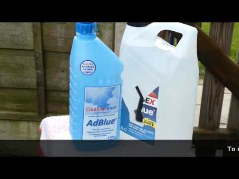 Topping Up The Scr Fluid (Adblue®) - Youtube