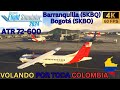 FS2024 Volando por toda colombia #5 Barranquilla (SKBQ) - Bogotá (SKBO) ATR 72-600 /RTX5080