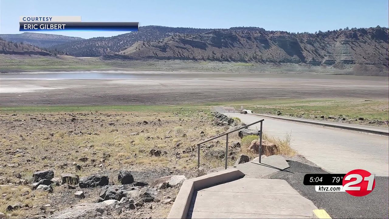 Prineville Reservoir at lowest level on record; flow into Crooked River