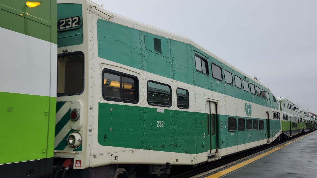 (Mid Old Cab Car 232) GO 1019 - 359 With 655 Departing Clarkson - YouTube