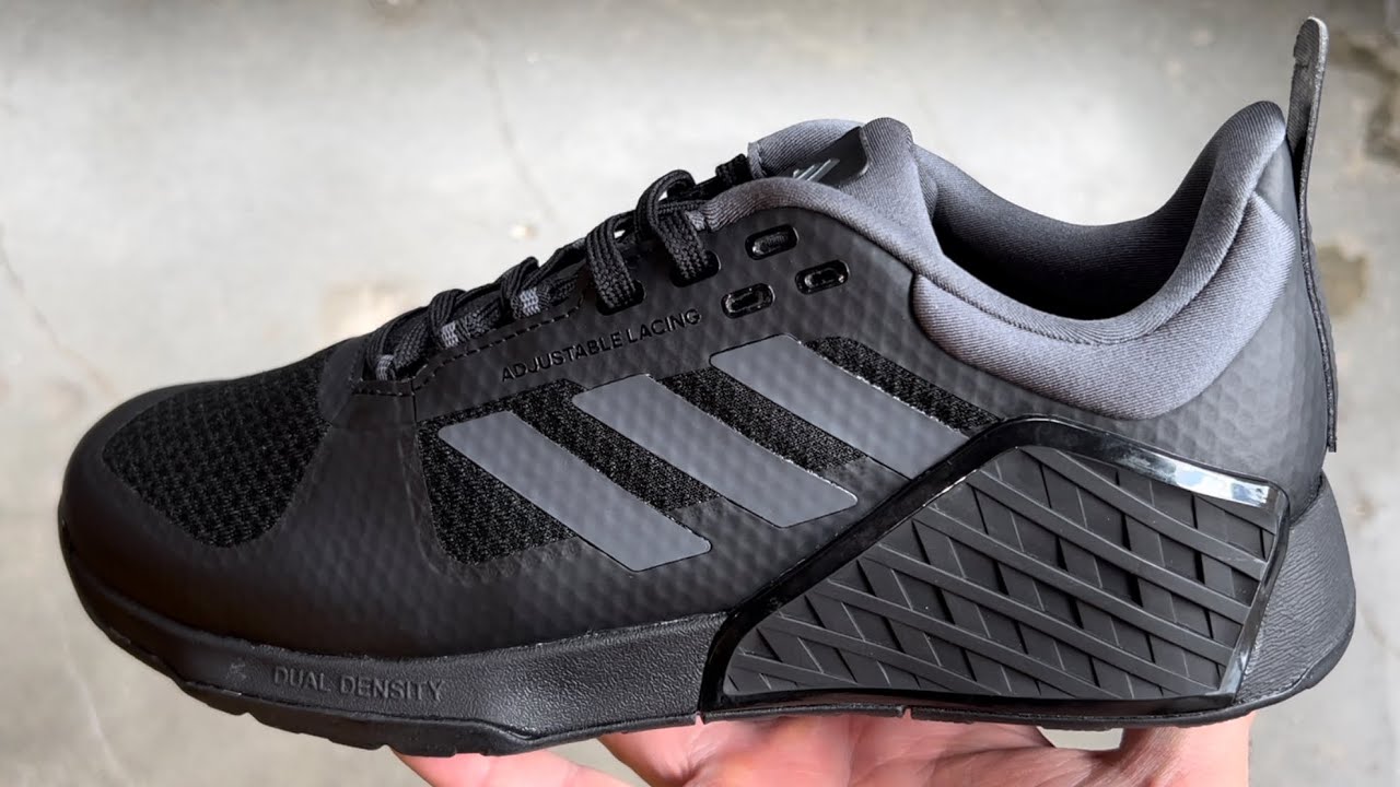Adidas Dropset 2 Trainer Black Training Shoes - YouTube