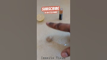 Real or fake⁉️ Lemon🍋 battery coin experiment #shorts #tricks #viral