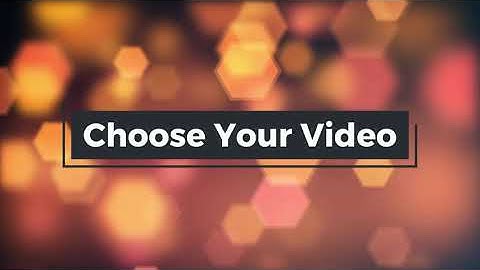 Placeholder Video for your project