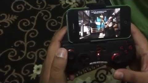 Ipega 9025 on iPhone 4s