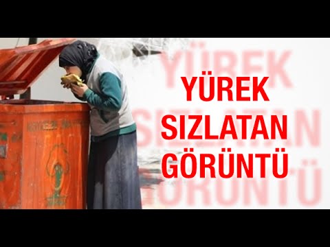 Yürek sızlatan görüntü!