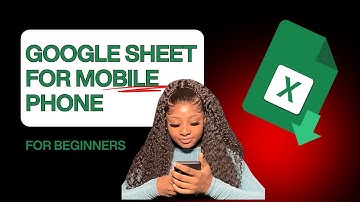 How to use Google Sheets Mobile App - Beginner