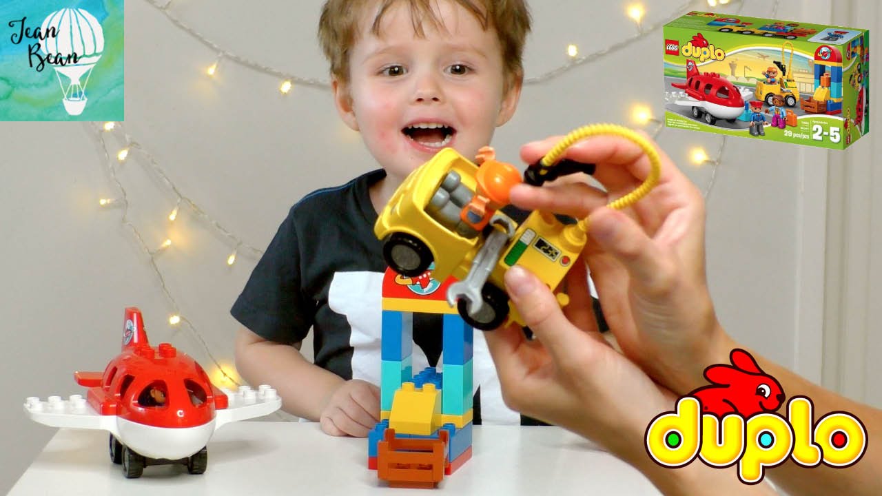 Строим ЛЕГО ДУПЛО Аэропорт! Обзор Лего Дупло Набора на Русском. Lego Duplo Airport