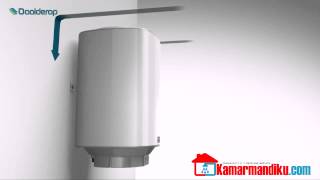 Instalasi mudah pemanas air daalderop ( daalderop water heater best  quality) ,installation - YouTube
