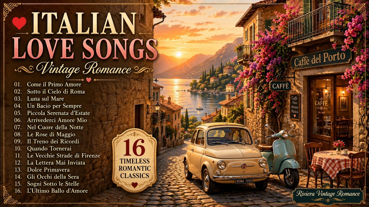 ❤️ Beautiful Italian Love Songs 🇮🇹 | Romantic Nostalgia