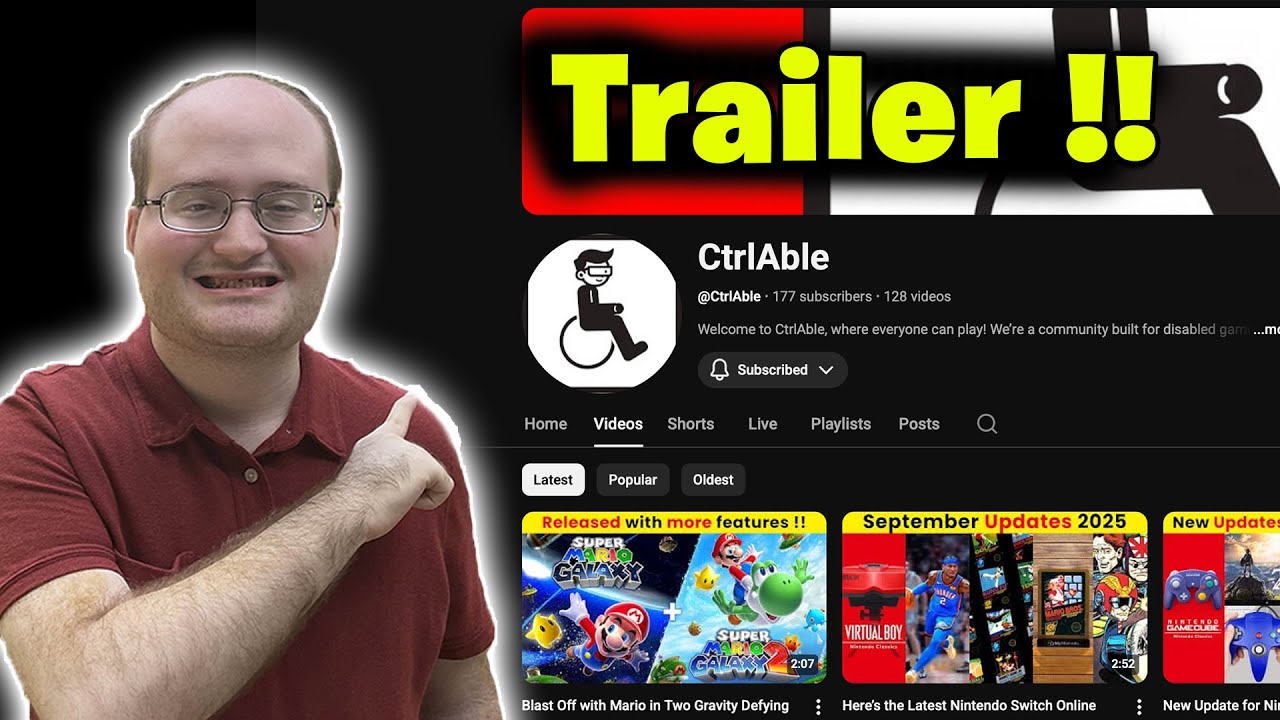 Welcome to CtrlAble, The Home for Disabled Nintendo Gamers | CtrlAble