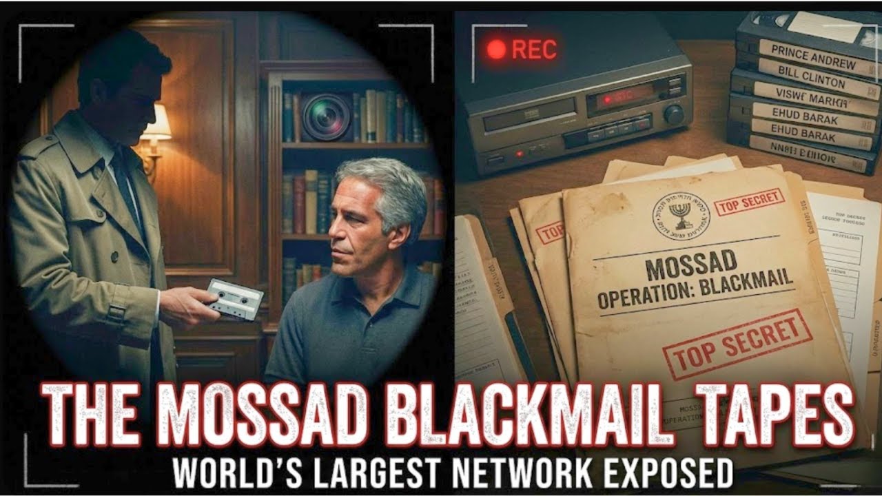 How Mossad Used Jeffrey Epstein to Build the World's Largest Blackmail Network