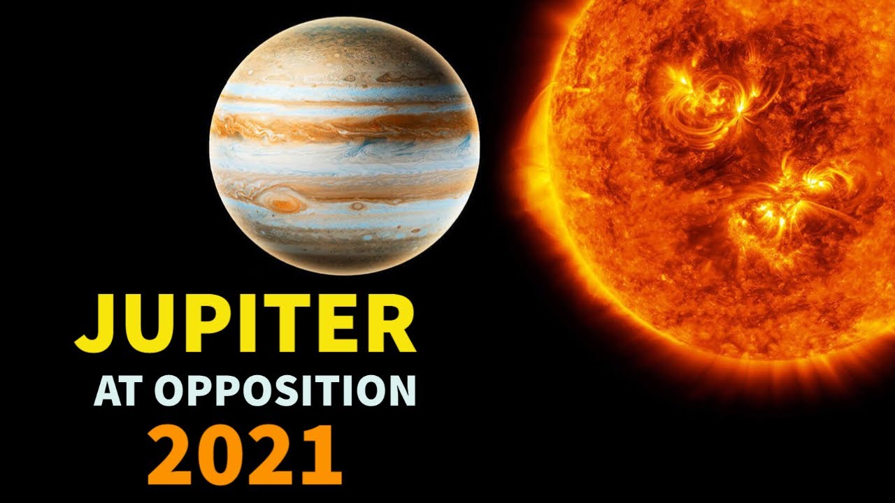 Jupiter at Opposition 2021 | Jupiter Opposite Sun - YouTube