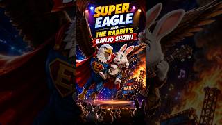 Super Eagle Saves Rabbit From Giant Snake! 🦅🐰 Epic Animal Rescue Story #shorts