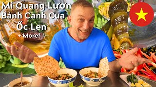 AUTHENTIC Vietnamese food in DA NANG: Ốc Len + Mi Quảng and more