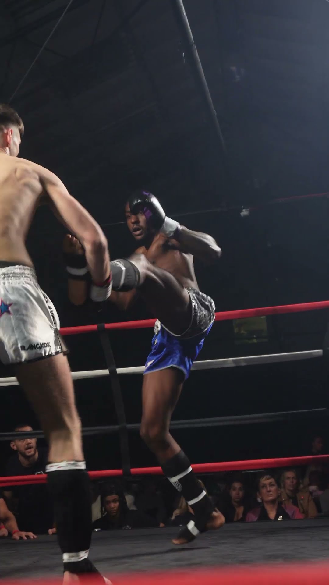 Kickboxing action from Battle of Knights show