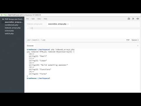 12. Associative Arrays