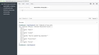 12. Associative Arrays