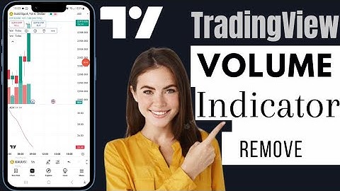 How To Remove Volume Indicator On TradingView | Remove Indicator On TradingView