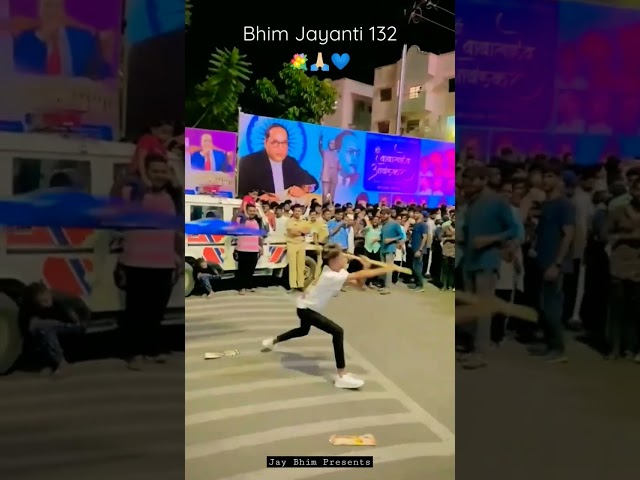 Bhim Jayanti 132 🙏🏻💙|Jay Bhim Status💙| 14 April #shorts #youtubeshorts #jaybhim #viral #bhimjayanti class=