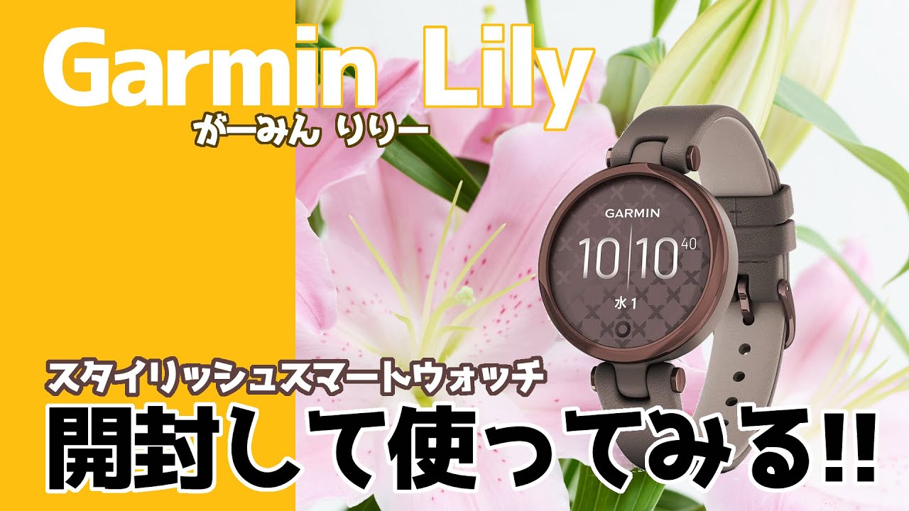 【GARMIN】ガーミン Lily 買って使ってみた！