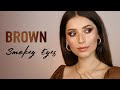 Brown Smokey Eyes | Makeup Tutorial ✨
