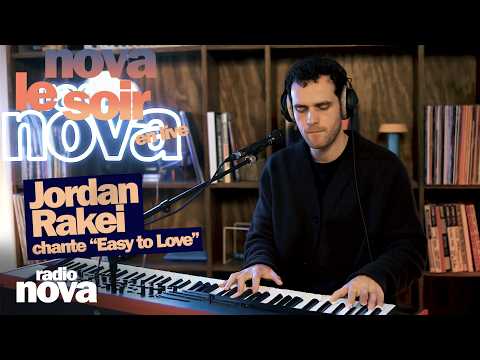 Jordan Rakei sings "Easy to love" - ​​Nova le soir