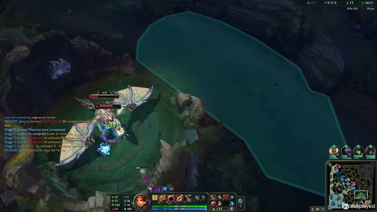 League of Legends Match 15 Supp Leona